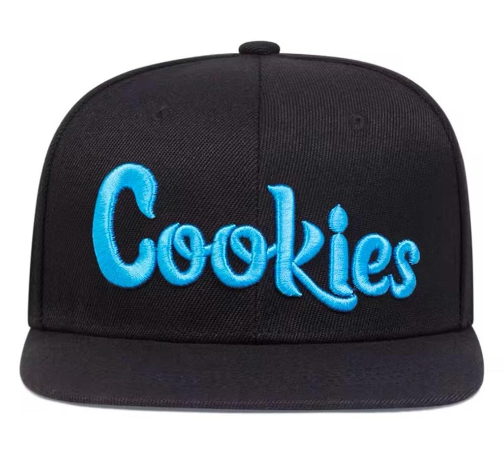 Sproutsy Men's Flat Visor Cap, Outdoor Casual, Cookies (JP, Number Size, 58.0 Cm, Black)