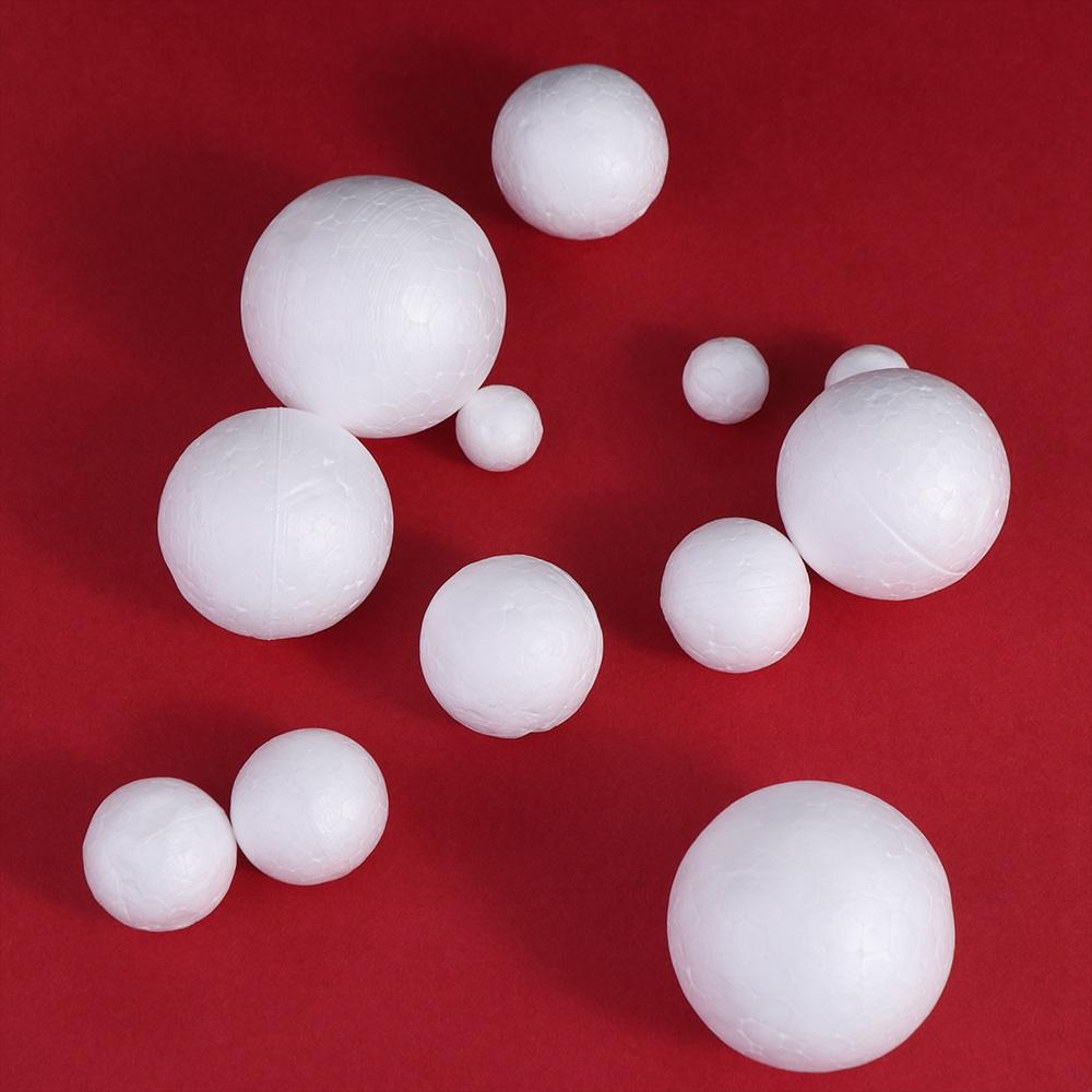 Polystyrene Foam Balls Mini Christmas Ornaments Crafts Christmas Balls Wedding