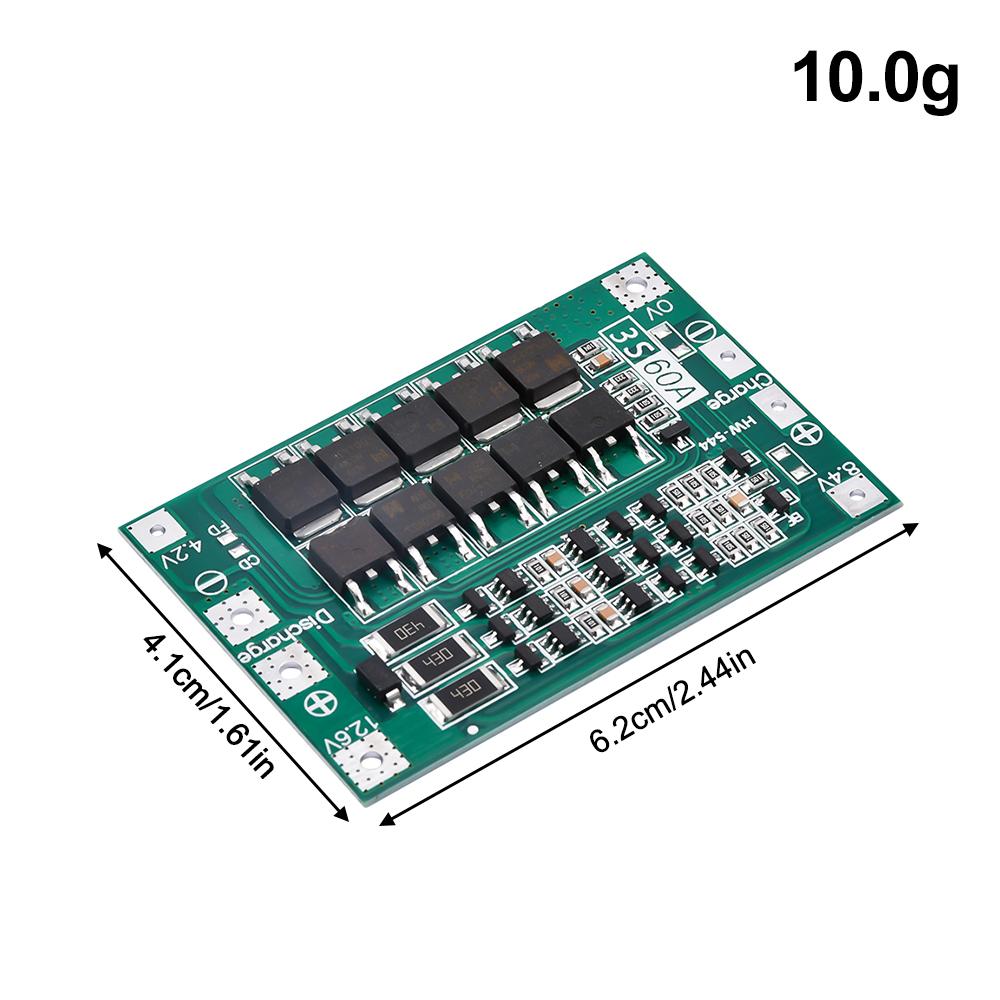3/4S Bms Balance 25/40/60A 12/24V Li-ion Lithium Battery Charger Protection Board 18650 BMS Equalizer Enhance Module