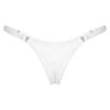 Sexy Thong Patent Leather Female Low Rise Briefs Ladies Shiny Bikini Underpants Lingerie