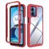 Чехол Armor для Motorola G84 G14 G53 G23 G13 G82 G62 G52 G42 G32 G22 E20 E13 G60S G31 51 71 50 Жесткий чехол Otter Box HD Прозрачная задняя крышка из ТПУ с рамкой