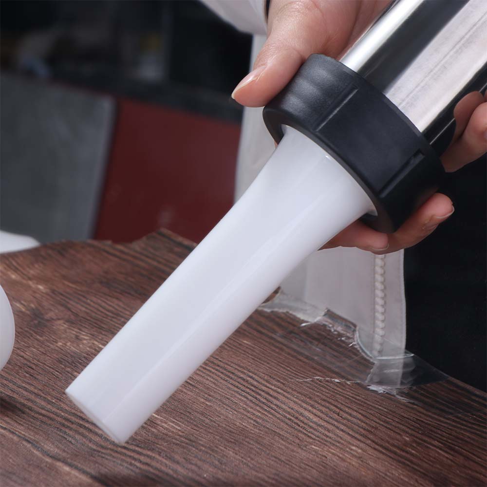 Widened Tube Sausage Maker Stainless Steel Sausage Stuffer Efficient Sausage Filler Kitchen