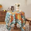 Premium Light Luxury Thickened Printed Tablecloth Household Waterproof and Oil-proof Fabric Coffee Table Tablecloth