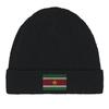 Bonnet Drapeau Suriname En Noir
