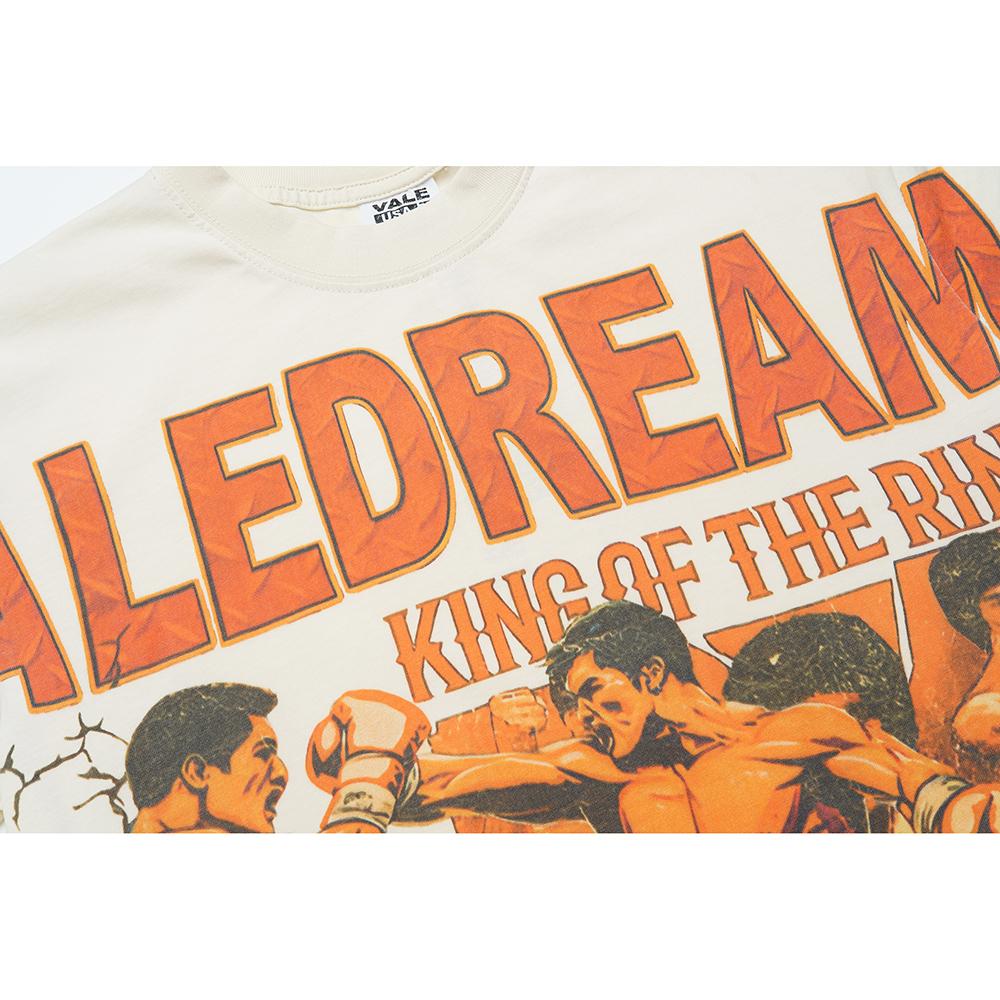 V526 VALE FOREVER DREAM TEE Летняя уличная трендовая футболка
