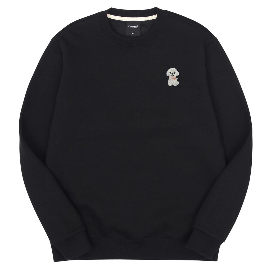 OKSTAR Pposongmung Embroidered Special Double-Sided Sweatshirt (Type C)