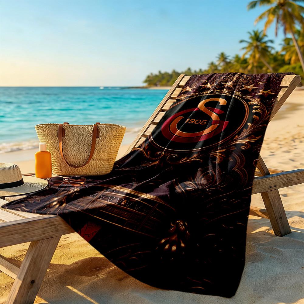 Galatasaray Beach Towel Super Soft & Absorbent Comfortable Lightweight