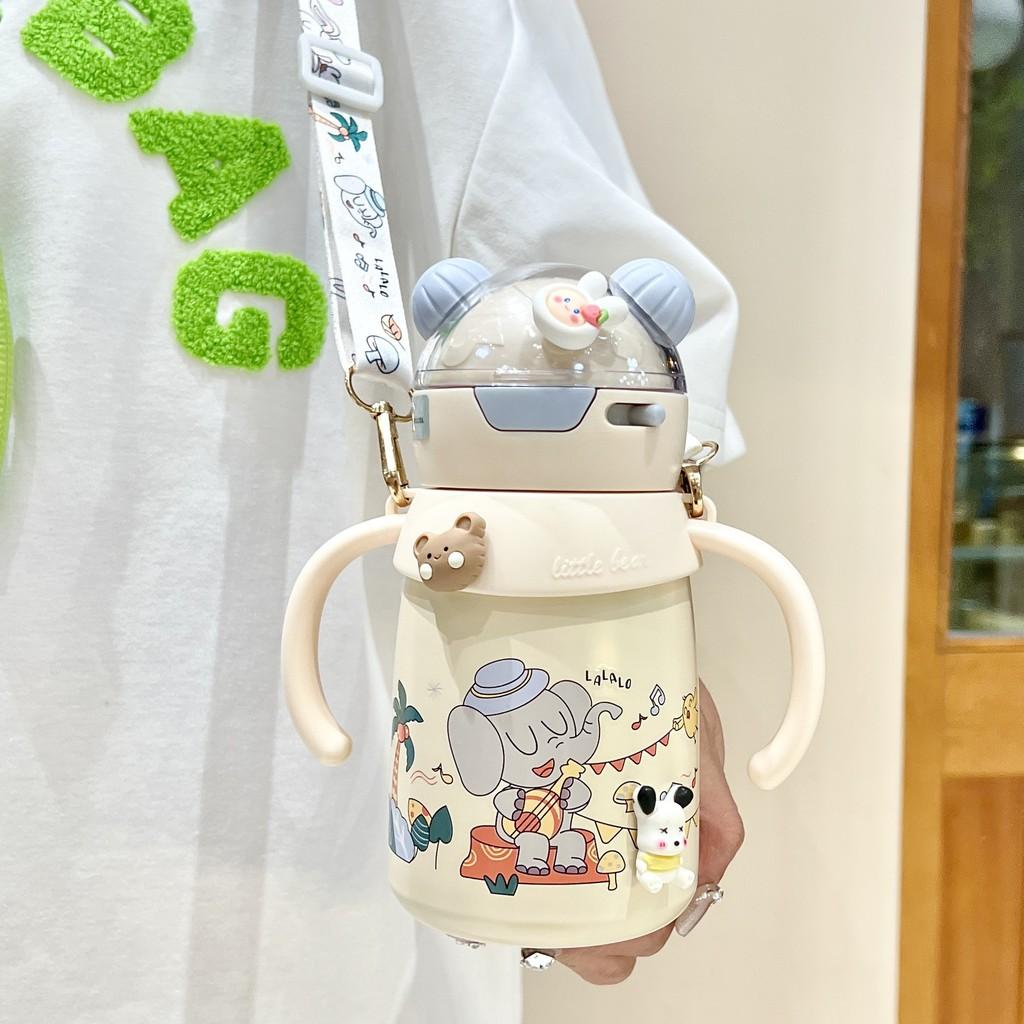 Baby Insulated Sippy Cup With Straw For Toddler Travel And Gift