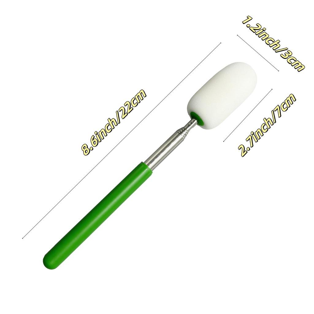 Pottery Tool Retractable Sponge Rod Clay Throwing Tool Stainless Steel Absorbent Sponge For Clay Wheel Throwing Pottery Creation