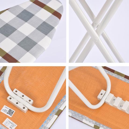 2 шт./компл. 42-дюймовая настольная гладильная доска с подставкой для утюга, регулируемая по высоте съемная термостойкая крышка