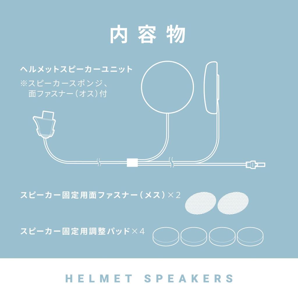 [B+COM] SYGN HOUSE 00082238 Bluetooth-система связи для мотоциклов PLAY / TALK Дополнительные детали Блок динамика для шлема Черный