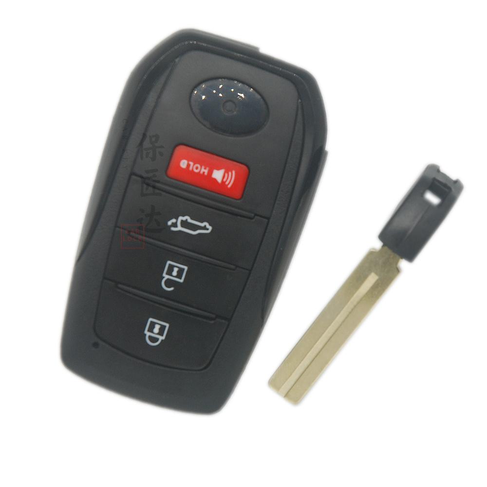 BaoJiangDa Key shell Fit For Toyota TUNDRA SEQUOIA YARIS LAND CRUISE VVDI KD K518 Remote car key shell case fob TOY40 Blade