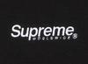 Supreme Толстовка с капюшоном Worldwide Черная