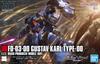 BANDAI SPIRITS HG Mobile Suit Gundam Flash Gustav Karl 00 Type Scale Plastic Model Kit Hathaway's 1/144 (Pre-colored)