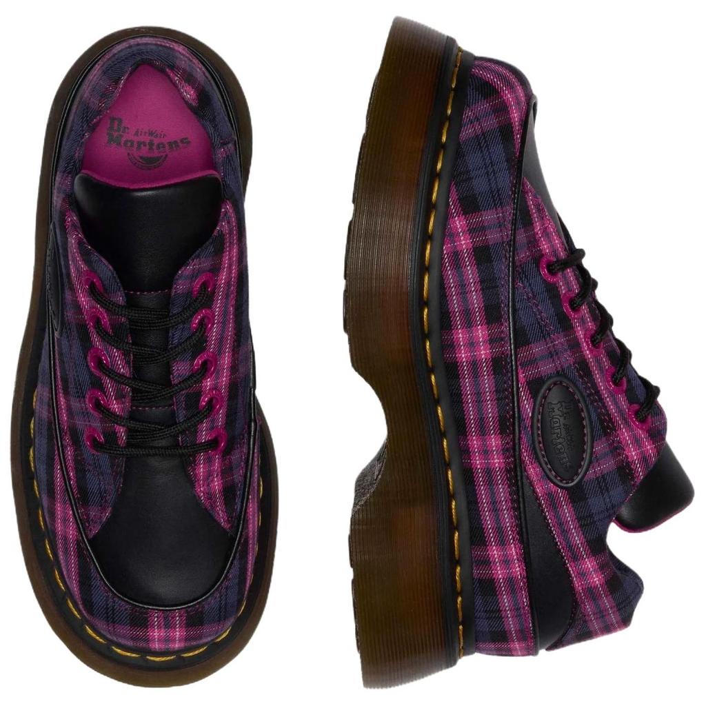 (WMNS) Доктор. Dr. Martens BUZZ 5-люверсные Шнуровка в клетку 'Black Pink Multi' Женские 41975001