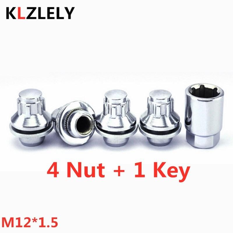 1 SET M12*1.5 Anti-Theft Standard Wheel Lug Nuts For TOYOTA AURIS ALTEZZA GITA CORONA PREMIO 90942-01083 90942-01033