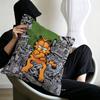 Cartoon garfield Cute cat Pillow Cushion Cover Pillowcase Living Room Sofa Home Decor Customized