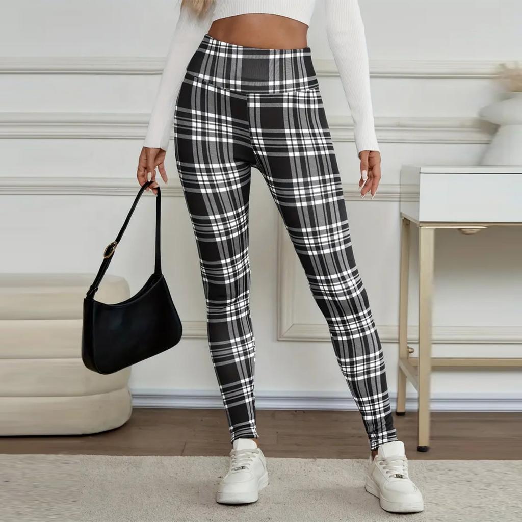 Женские термолеггинсы в рубчик с флисовой подкладкой, с высокой талией, утягивающим дизайном и карманами, моделирующие леггинсы для подтянутых ягодиц