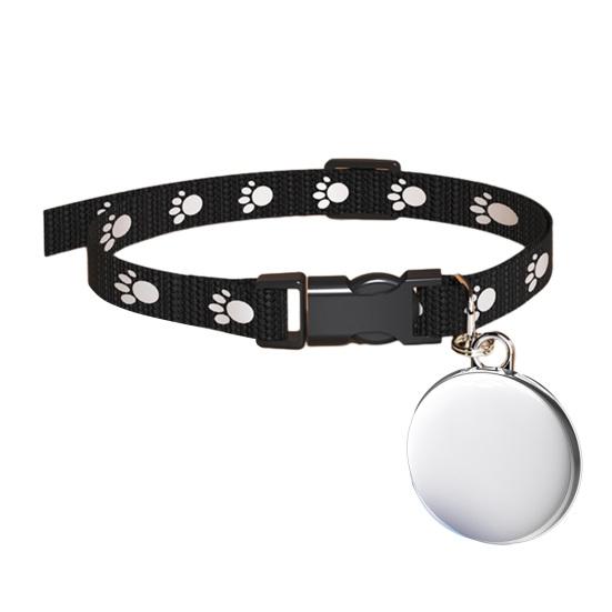 Smart GPS Tracker for Dogs Waterproof Lightweight Pet Tracker with Real-Time Positioning Smart Alarm Remote Bell No Subscription Free App Attachment