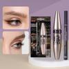 Водонепроницаемый анти-пот, не размазывающийся краситель, длинная керлинговая плотная тушь для ресниц, карандаш для глаз