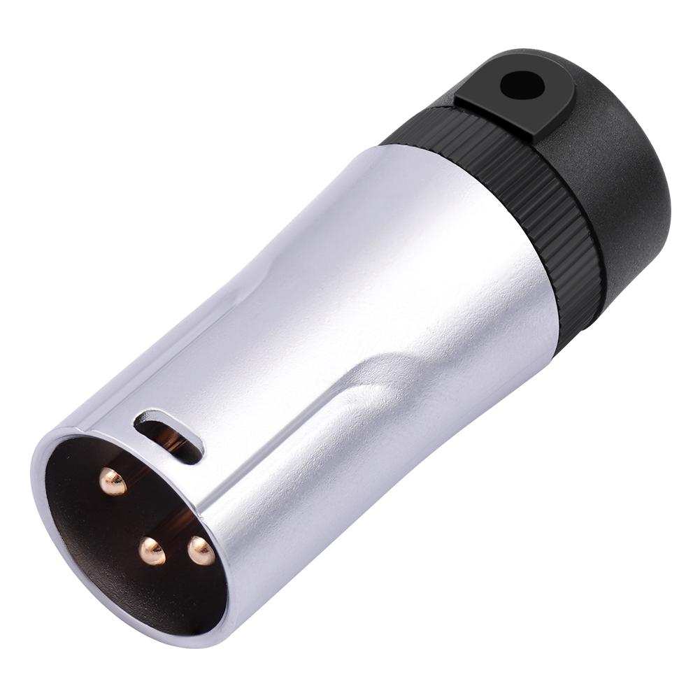 2 шт. Компактный XLR микрофонный паяльный адаптер типа «папа/мама» Регулируемый 90° Прямоугольный 3-контактный XLR паяльный разъем 3-контактные XLR концы