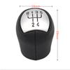 Chromed 5 Speed MT Car Gear Shift Knob for Renault Megane Clio II 2 MK2 172 182 RS Sport Shifter Lever Stick Pen Head Ball