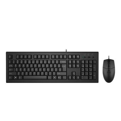 Проводная клавиатура и мышь A4TECH KR-8572 U+U
