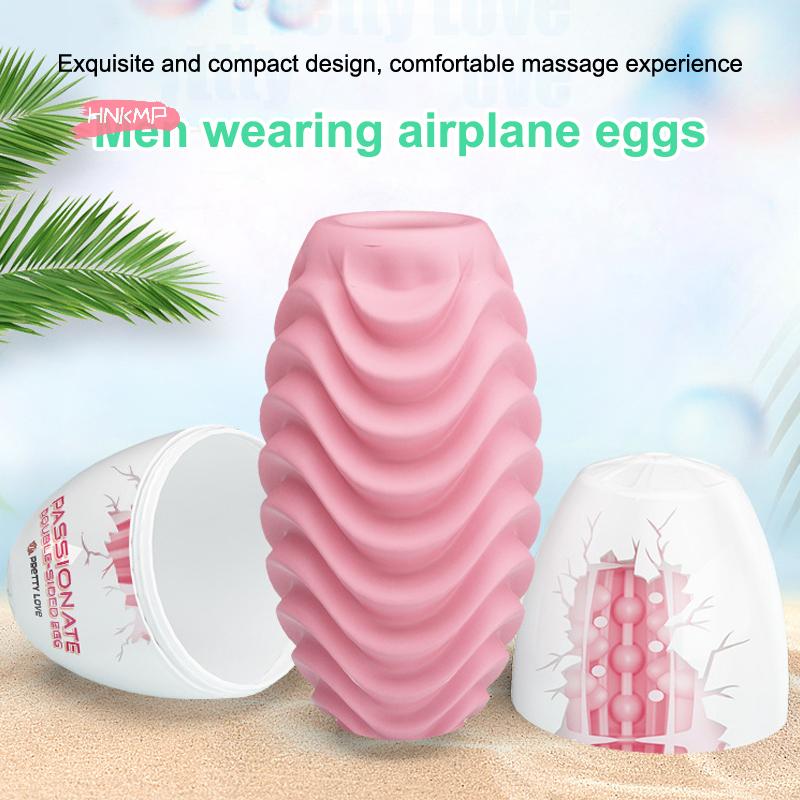 Massage Egg Masturbator for Men Artificial Vagina Penis Oral Adult Goods Male Masturbation Cup Pocket Pussy Sex Toy Onahole