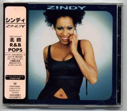 CD ZINDY - Zindy TOCP50462PROMO Medley Records 1998 Япония Оби Танцевальная и Электронная