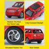 1:64 Range Rover 50-летний юбилей Литая модель из сплава Игрушечная машина Колеса скользят вперед Металлический кузов Резиновые шины Автомобиль Рождественский подарок