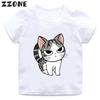 Hot Sale Chis Sweet Home Kawaii Cat Print Cartoon Kids TShirts Girls Clothes Baby Boys T shirt Summer Children Topsooo5833