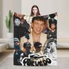 Super Soft Blanket Decorative Rapper Quevedo Music Throw Blanket  Flannel Bedspread For Bedroom Funny Sofa Bed Cover
