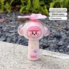 Portable Summer Travel Fan: Safe for Children, Rechargeable, Cute & Compact