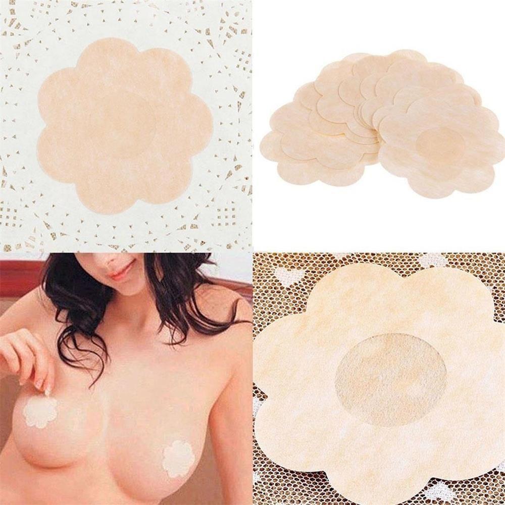 Shape Anti-Sagging Disposable Invisible Nipple Cover Chest Paste Strapless Bralette Self-Adhesive