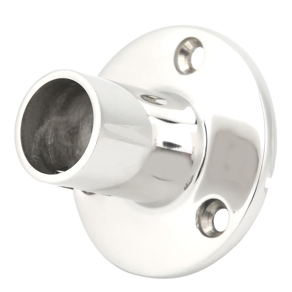 MJS013 Основание круглое 90 градусов Нержавеющая сталь Лодка Круглое основание Лодочные леерные стойки Фитинги 22 мм