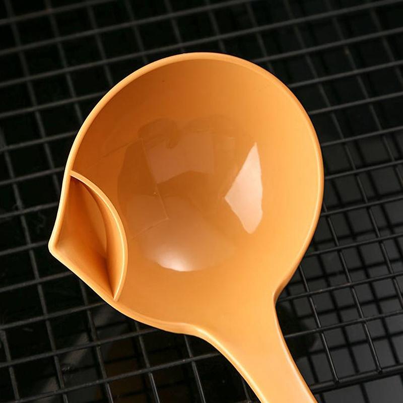 Кухонный фильтр-ложка с длинной ручкой, дуршлаг, сепаратор для масла и супа, столовые ложки, креативная посуда, шумовка для кастрюли с отверстиями