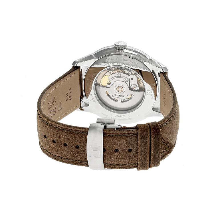 Tissot Коллекция Tourelles Автоматический Механический Механизм Водонепроницаемость 50 метров Мужские Часы Часы 42 мм T139.407.16.261.00