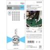 Пластикогубцы Fujiya из нержавеющей стали, 125 мм, HP845-125
