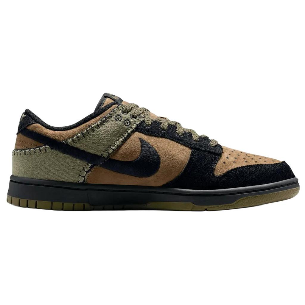 Nike Dunk LOW RETRO Breathable Low top Skateboard Shoes Unisex Brown Black Green HV4452-300