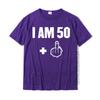 I Am 50 Plus 1 Funny 51st Birthday 1969 1970 Tshirt T Shirts 3d Printed Oversized Cotton Tops Shirt Casual For Unisex