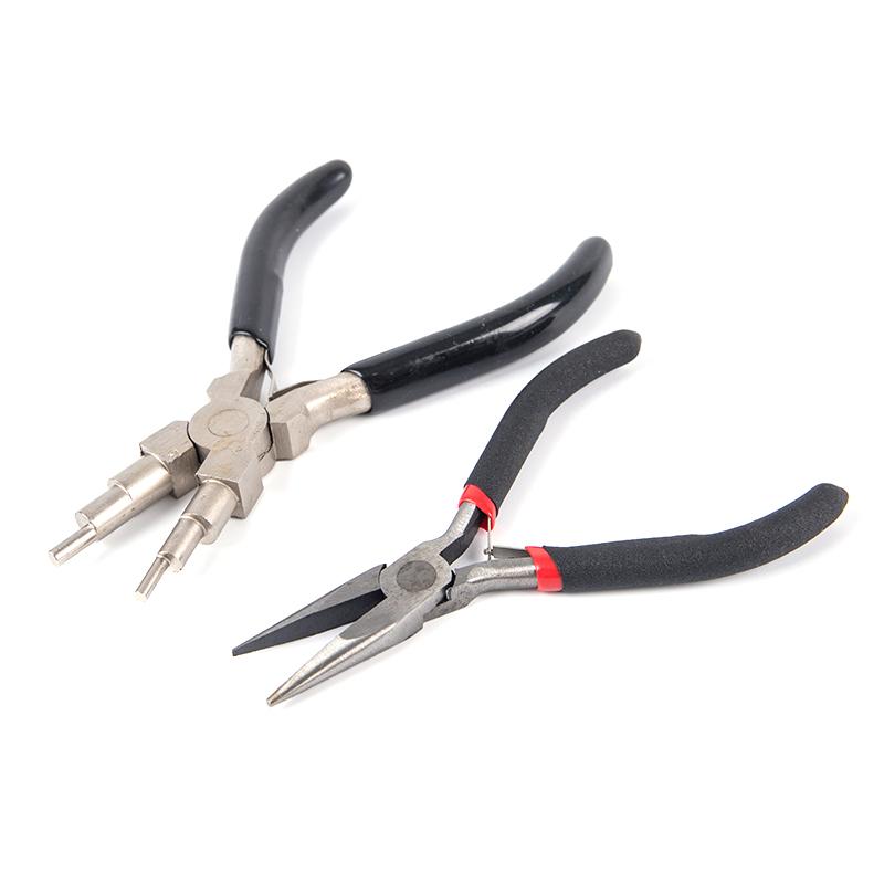 1Pc Steel Round Nose Pliers For Diy Jewelry Making Tools Handmade Accessories