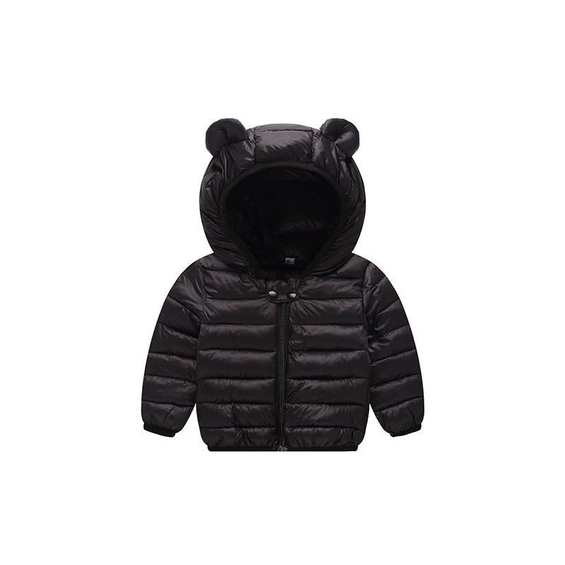 Детская теплая хлопковая куртка - Легкое пуховое пальто для мальчиков и девочек (Осень зима)