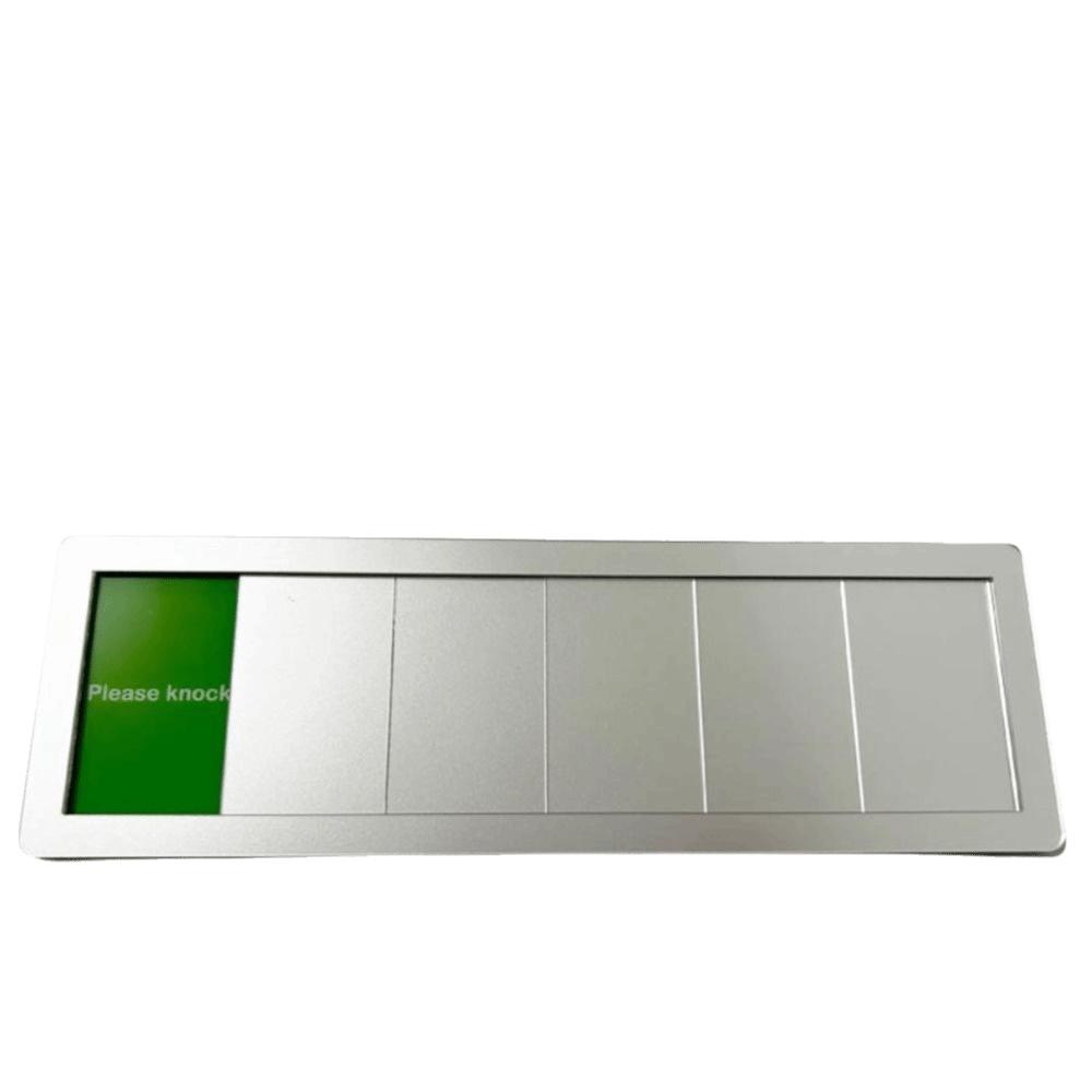 6 Statues Privacy Indicator Acrylic Acrylic Slider Durable Office Door Status Sign Office