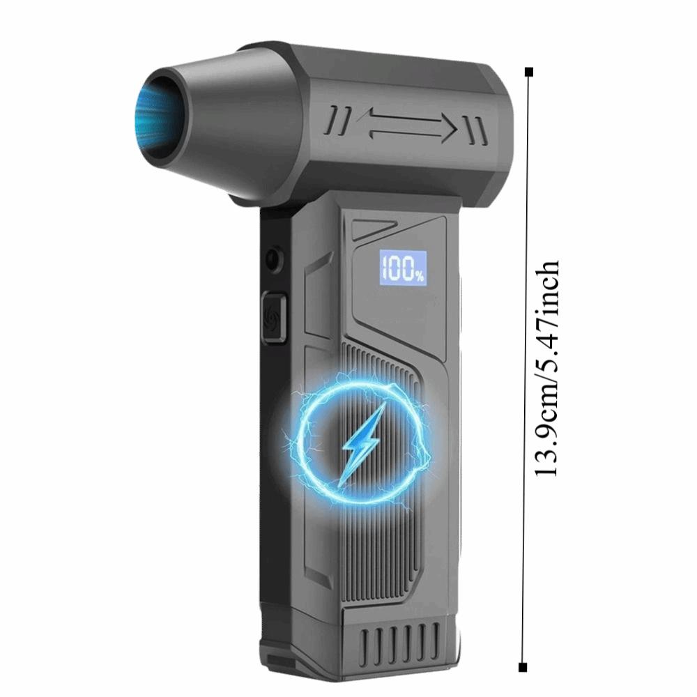 High Power Turbo Air Blower Digital Display Turbo Jet Blower Brushless Motor Blower Outdoor Use