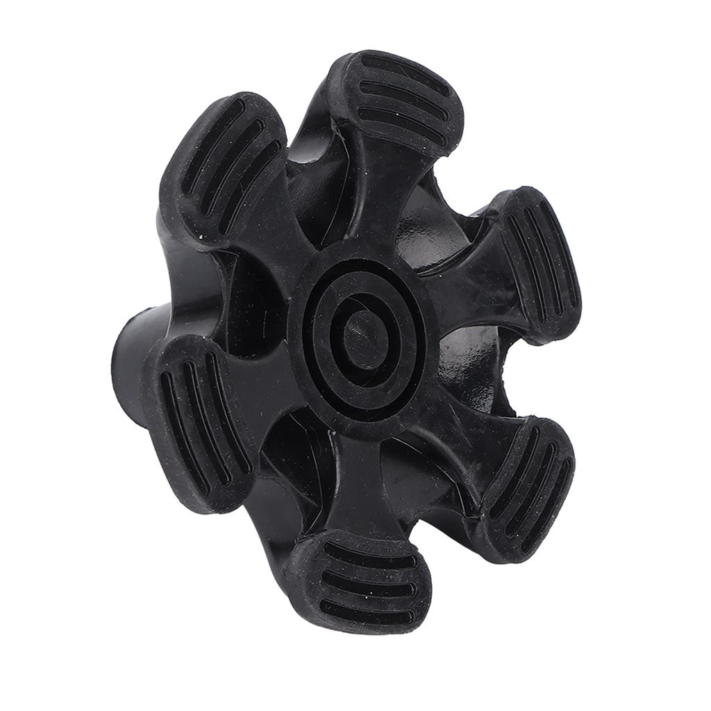 Наконечник для трости силиконовый 6-столбчатый дизайн высокая устойчивость предотвращает скольжение 22 мм ножка для трости