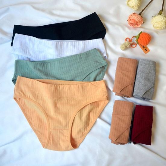 Женские трусы со средней талией, эластичные, мягкие, антисептические, хлопковые, треугольные, трусики больших размеров, однотонные, дышащие, впитывающие влагу, женские трусы, нижнее белье