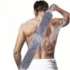 Body Scrubber Back Massage Exfoliating Sponge Bathroom Bath Brush Scrub Shower Belt Body Wash Scrub Bathroom Products Pull Strap