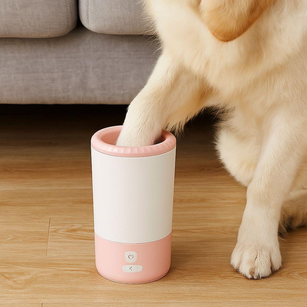 Quick Clean Pet Paw Washer Low Noise Electric Pet Paw Cleaner  for Bathing Cleaning Grooming