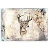 Canvas print, Sketch of a deer's head