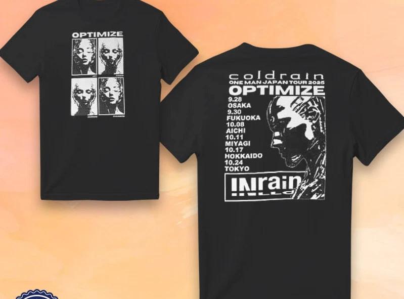 Coldrain One Man Japan Tour 2025 TeeT Shirt